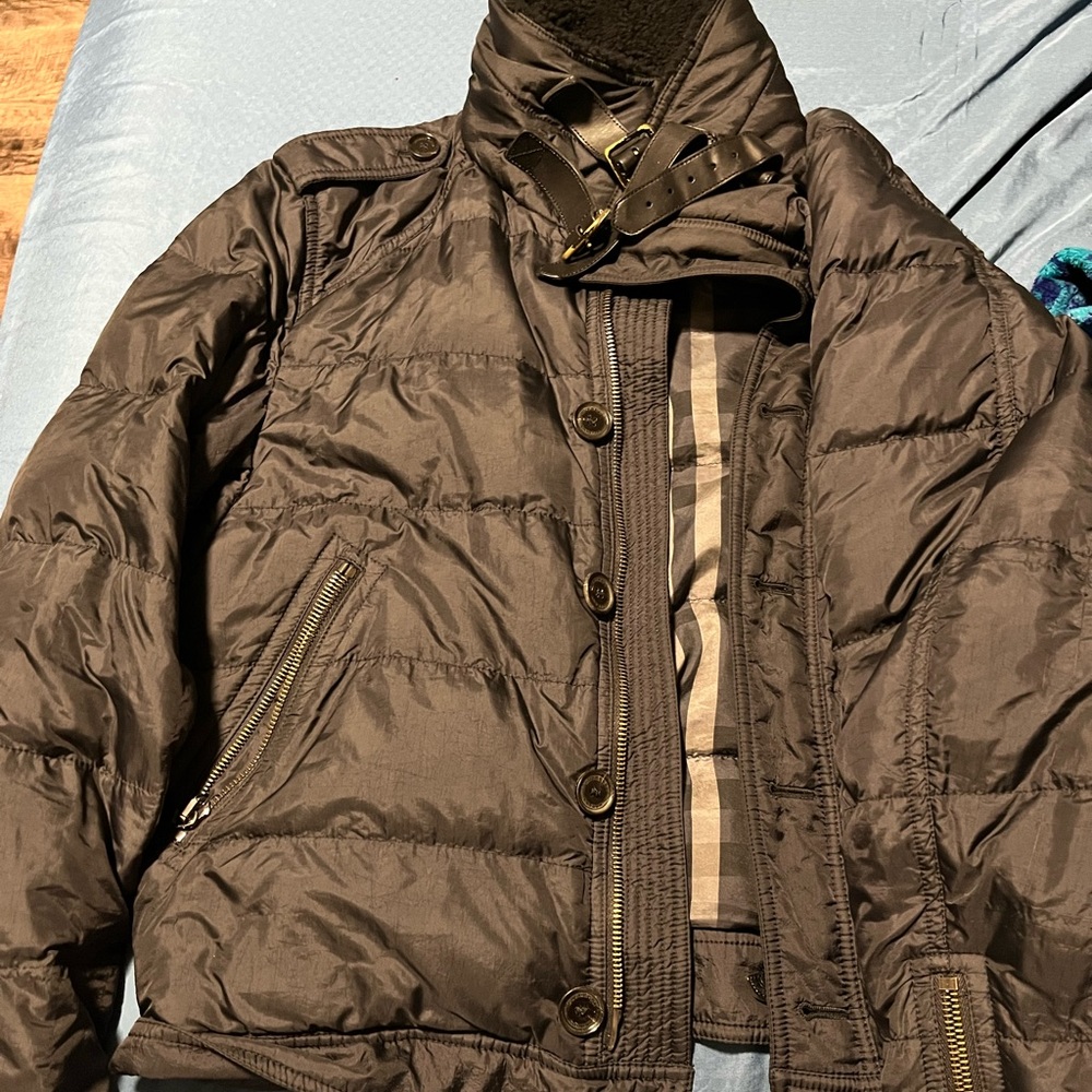 Mens (M) BURBERRY JACKET 💫 MIDNIGHT